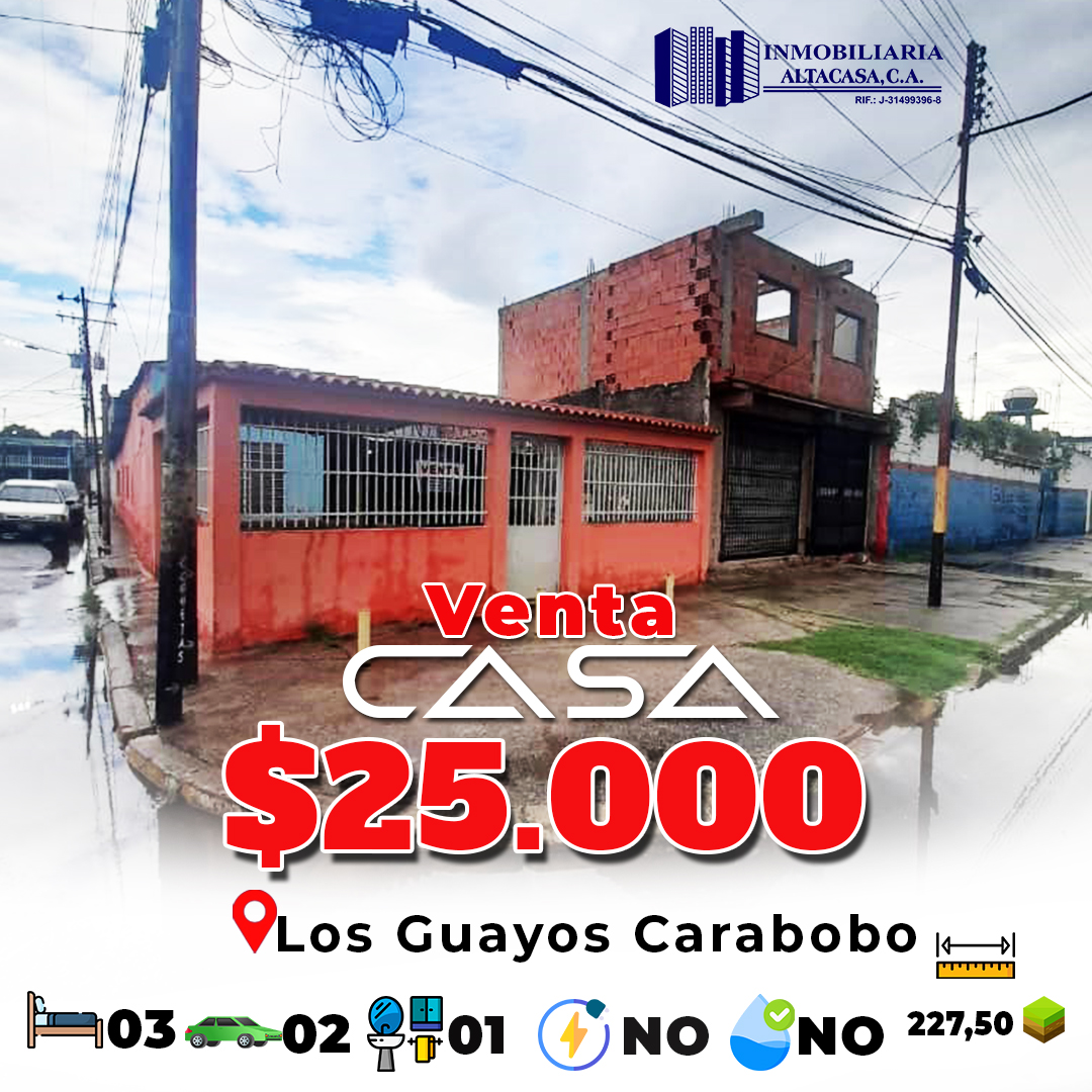 Cod. 40 Casa Venta los guayos