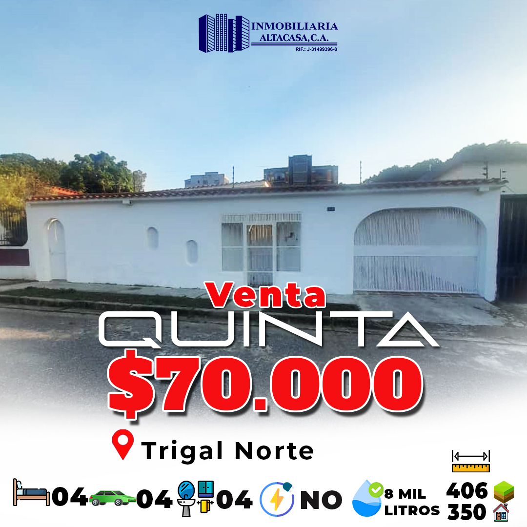 Cod. 04 Casa Quinta En Trigal Norte