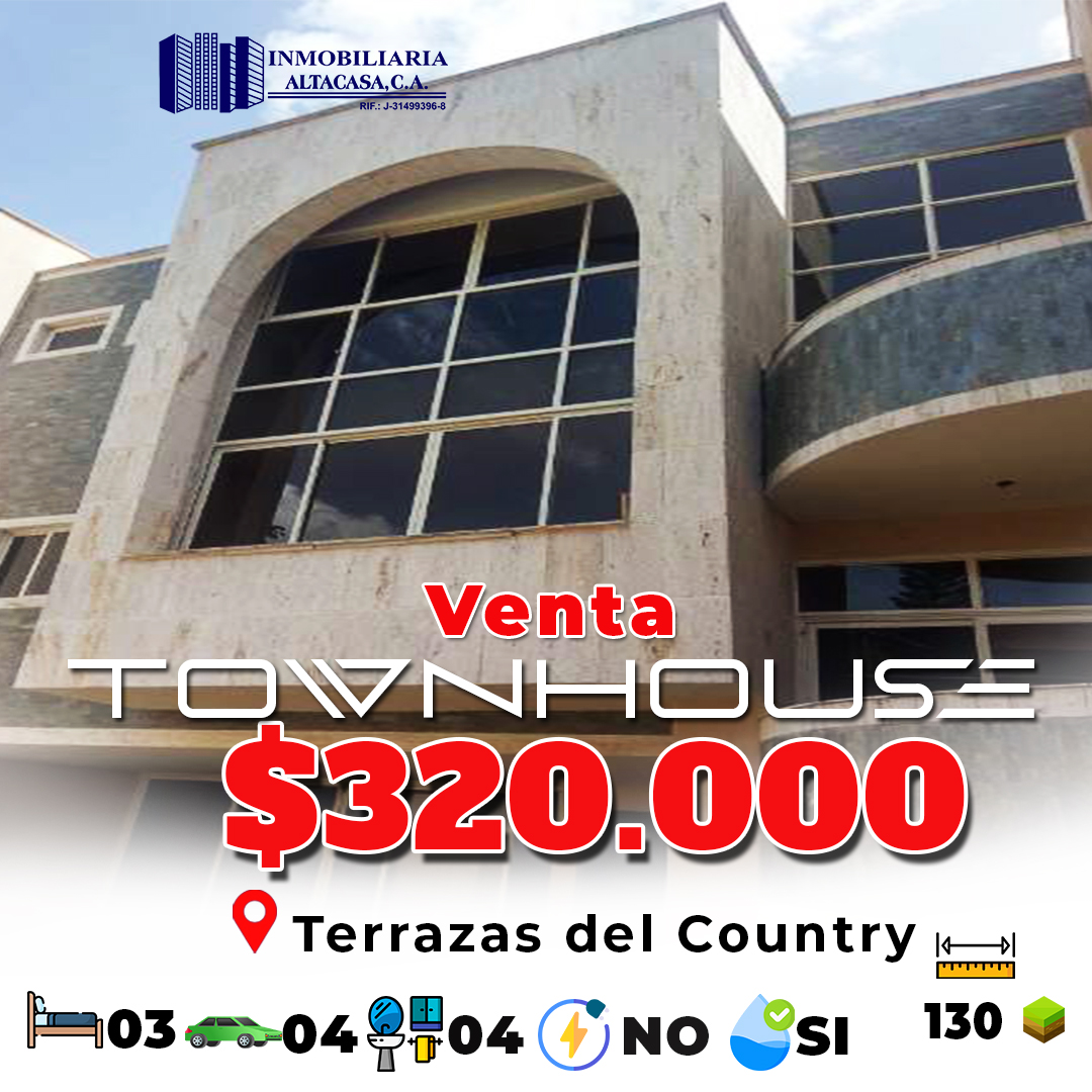 Cod. 67 Townhouse TERRAZAS DEL COUNTRY, VALENCIA