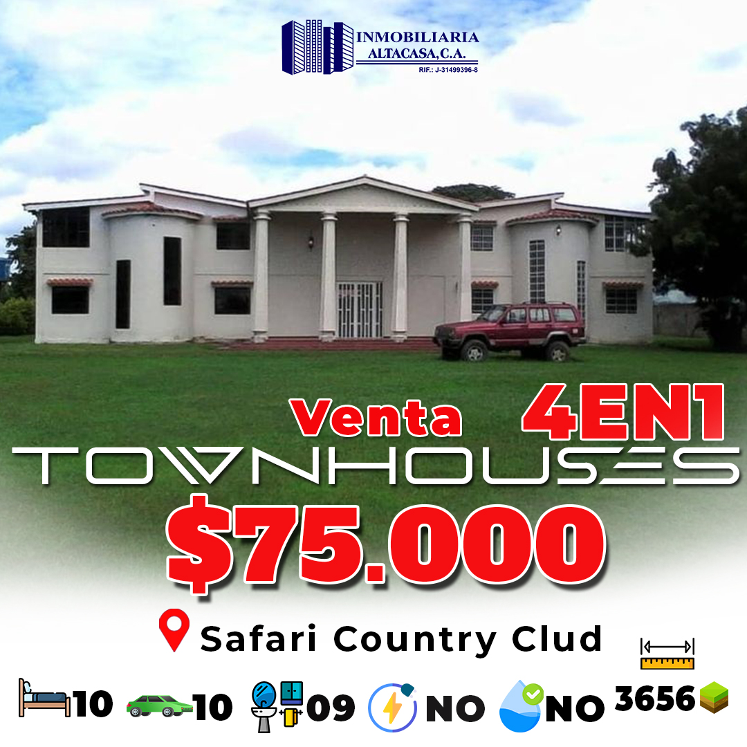 Cod. 64 TOWNHOUSES URB. SAFARI RES. COUNTRY CLUB